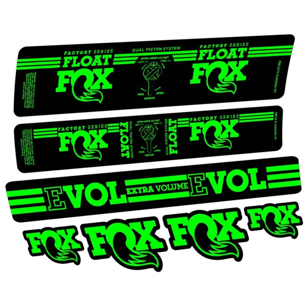 Fox Float DPS Factory 2016 Pegatinas en vinilo adhesivo Amortiguador (23)