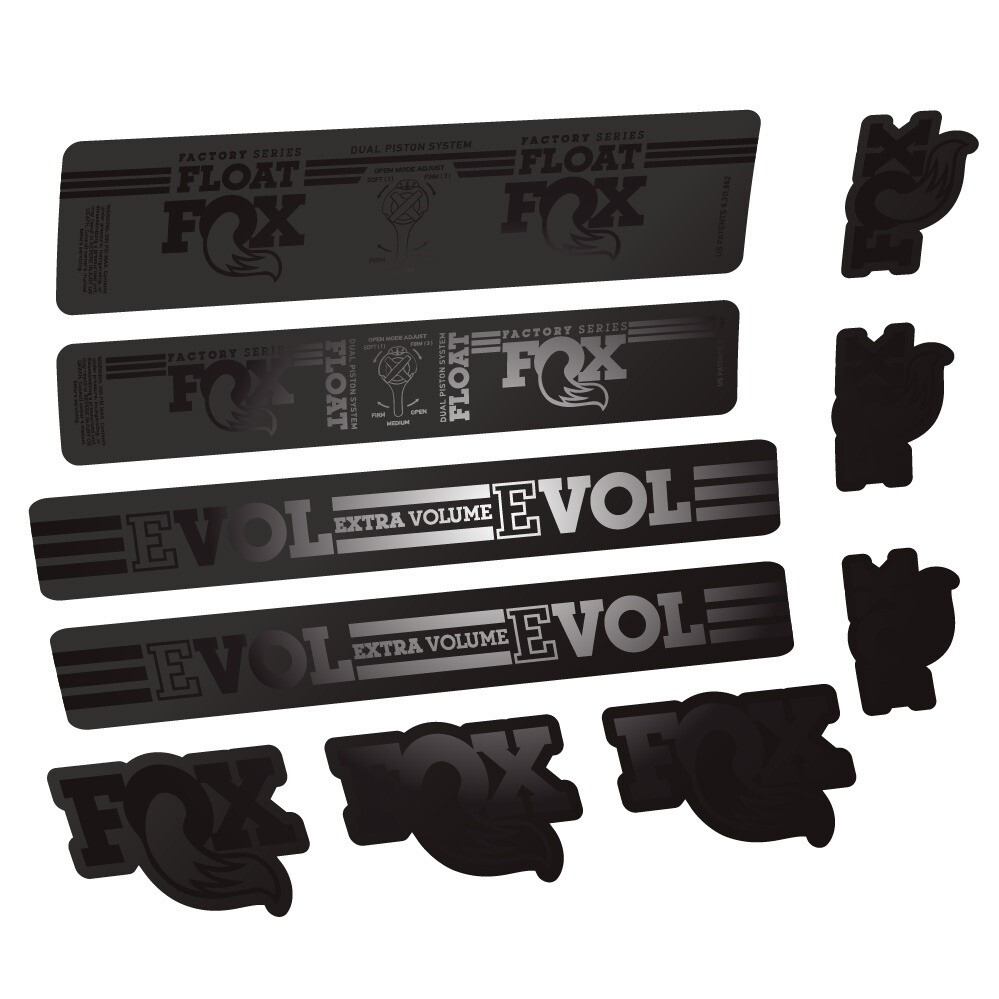 Fox Float DPS Factory Pegatinas en vinilo adhesivo Amortiguador (12)