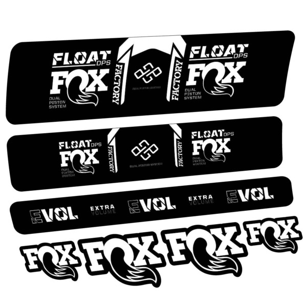 Fox Float DPS Factory Remote 2021 Pegatinas en vinilo adhesivo Amortiguador (6)