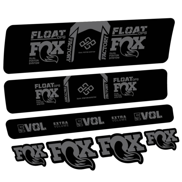 Fox Float DPS Factory Remote 2021 Pegatinas en vinilo adhesivo Amortiguador (7)