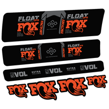 Fox Float DPS Factory Remote 2021 Pegatinas en vinilo adhesivo Amortiguador