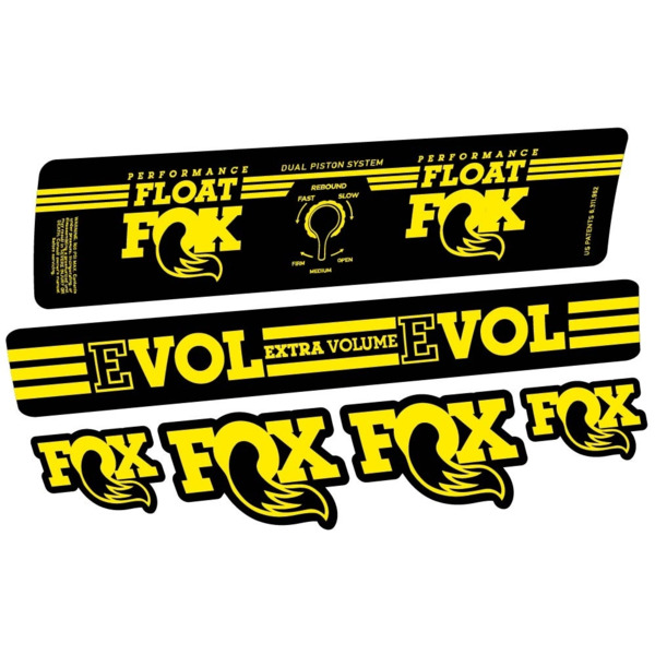Fox Float DPS Performance 2016 Pegatinas en vinilo adhesivo Amortiguador (3)