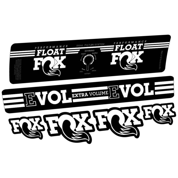 Fox Float DPS Performance 2016 Pegatinas en vinilo adhesivo Amortiguador (6)