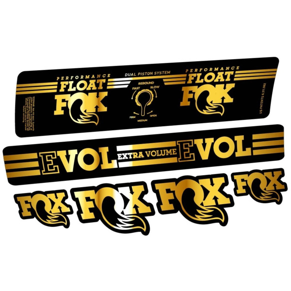 Fox Float DPS Performance 2016 Pegatinas en vinilo adhesivo Amortiguador (14)