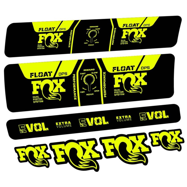 Fox Float DPS Performance 2021 Pegatinas en vinilo adhesivo Amortiguador (2)