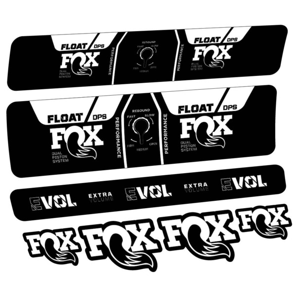 Fox Float DPS Performance 2021 Pegatinas en vinilo adhesivo Amortiguador (6)