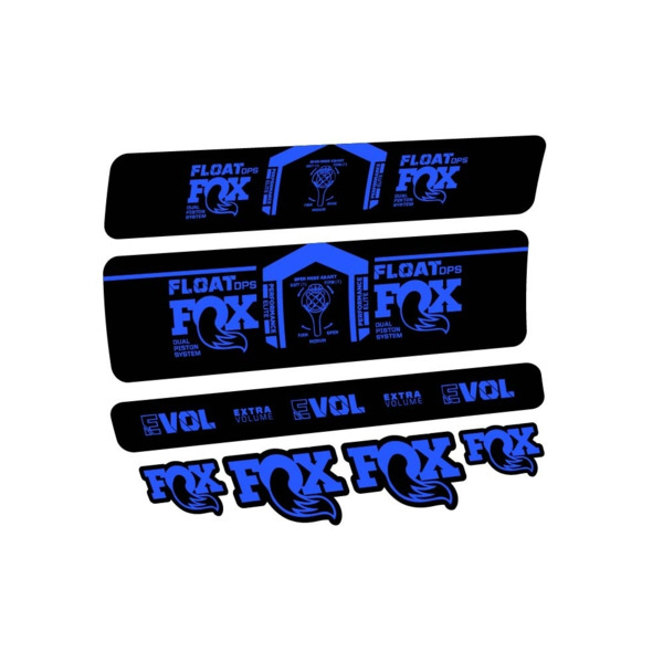 Fox Float DPS Performance Elite 2021 Pegatinas en vinilo adhesivo Amortiguador (5)
