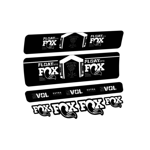Fox Float DPS Performance Elite 2021 Pegatinas en vinilo adhesivo Amortiguador (6)