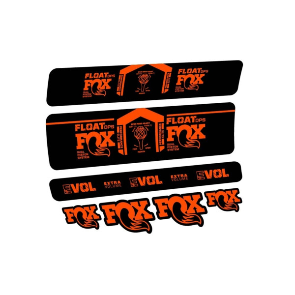 Fox Float DPS Performance Elite 2021 Pegatinas en vinilo adhesivo Amortiguador (10)