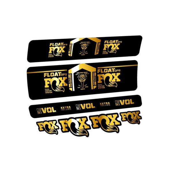 Fox Float DPS Performance Elite 2021 Pegatinas en vinilo adhesivo Amortiguador (14)