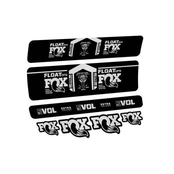 Fox Float DPS Performance Elite 2021 Pegatinas en vinilo adhesivo Amortiguador (15)