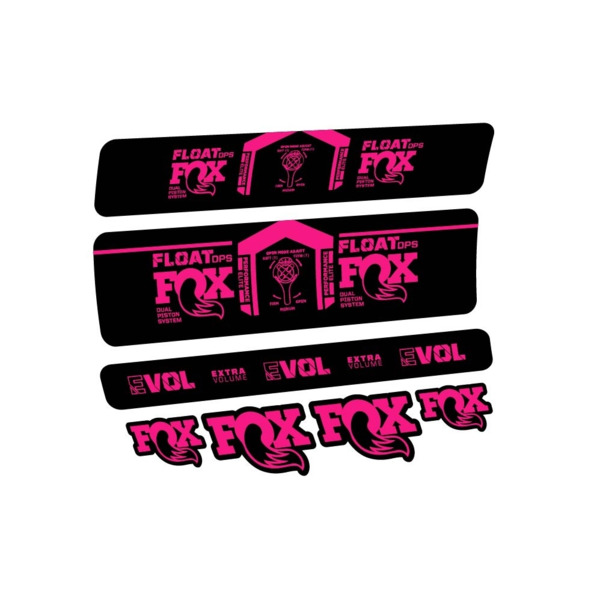 Fox Float DPS Performance Elite 2021 Pegatinas en vinilo adhesivo Amortiguador (21)