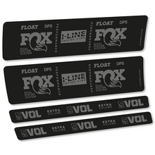 Fox Float DPS Performance I Line Pegatinas en vinilo adhesivo Amortiguador