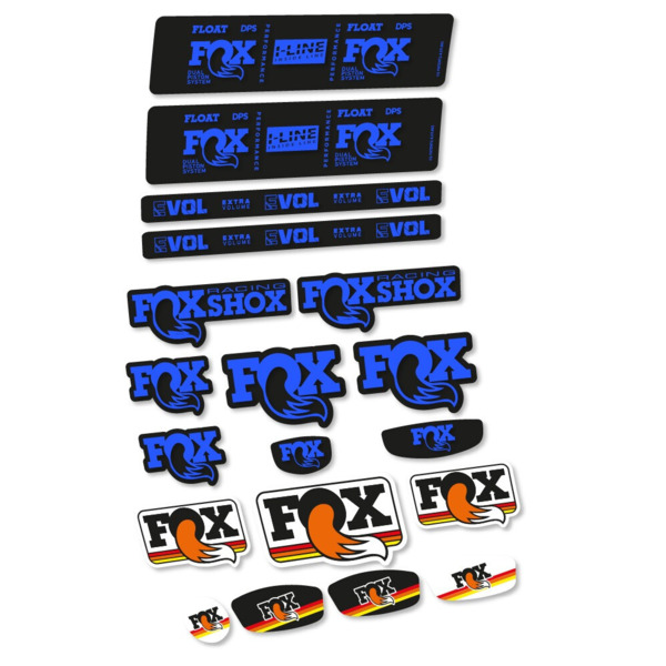Fox Float DPS Performance I Line Pegatinas en vinilo adhesivo Amortiguador (5)