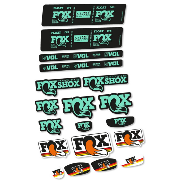 Fox Float DPS Performance I Line Pegatinas en vinilo adhesivo Amortiguador (9)