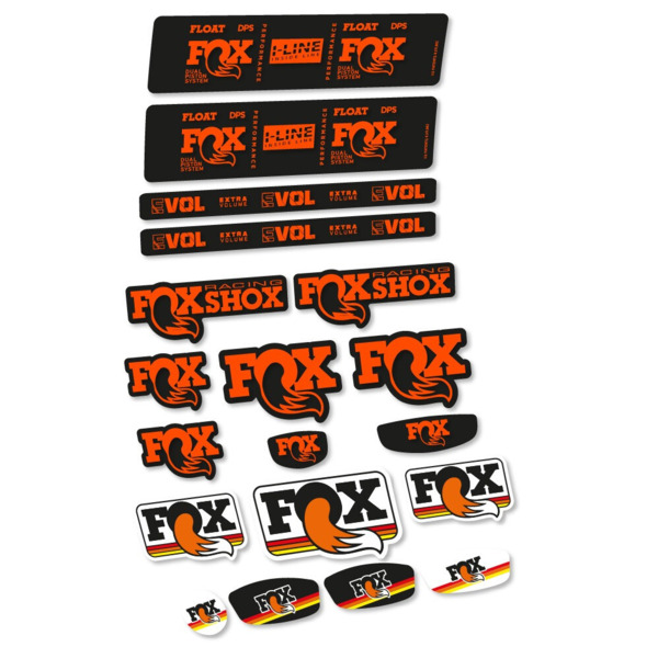 Fox Float DPS Performance I Line Pegatinas en vinilo adhesivo Amortiguador (10)