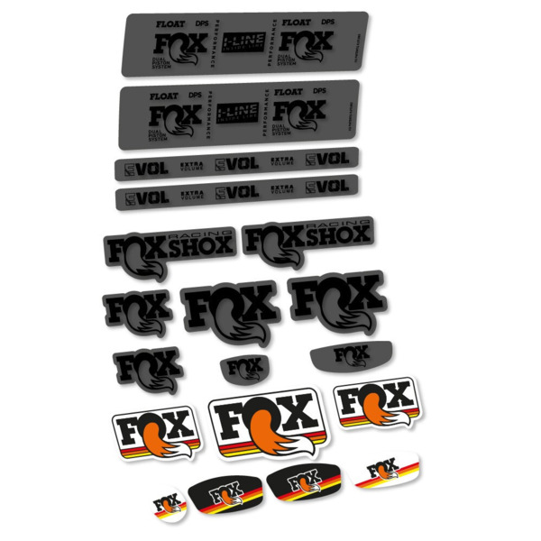 Fox Float DPS Performance I Line Pegatinas en vinilo adhesivo Amortiguador (12)