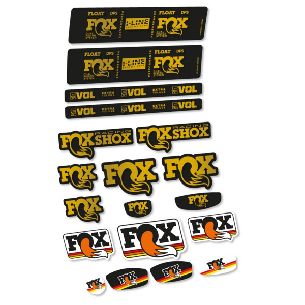 Fox Float DPS Performance I Line Pegatinas en vinilo adhesivo Amortiguador (13)