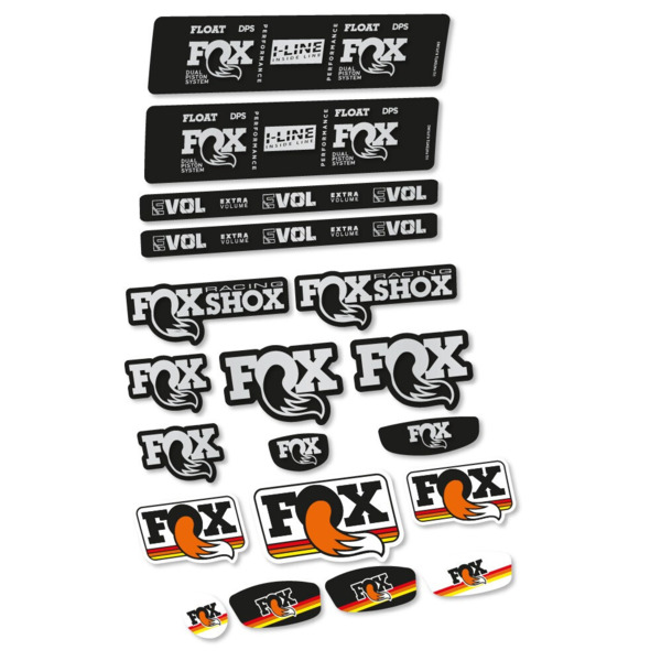 Fox Float DPS Performance I Line Pegatinas en vinilo adhesivo Amortiguador (15)