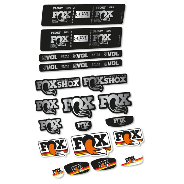 Fox Float DPS Performance I Line Pegatinas en vinilo adhesivo Amortiguador (16)