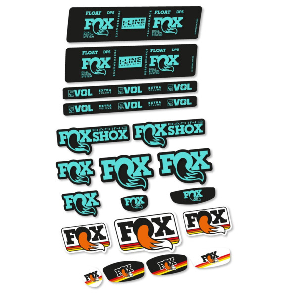 Fox Float DPS Performance I Line Pegatinas en vinilo adhesivo Amortiguador (22)