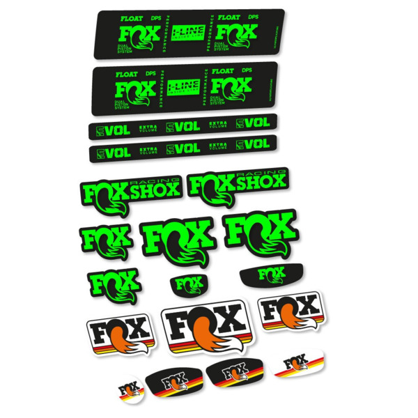 Fox Float DPS Performance I Line Pegatinas en vinilo adhesivo Amortiguador (23)
