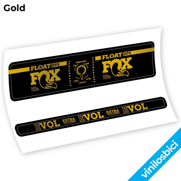 Fox Float DPS Performance Pegatinas en vinilo adhesivo amortiguador (8)