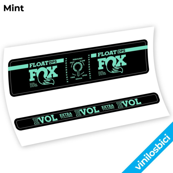 Fox Float DPS Performance Pegatinas en vinilo adhesivo amortiguador (12)