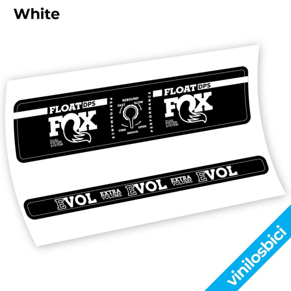 Fox Float DPS Performance Pegatinas en vinilo adhesivo amortiguador (23)