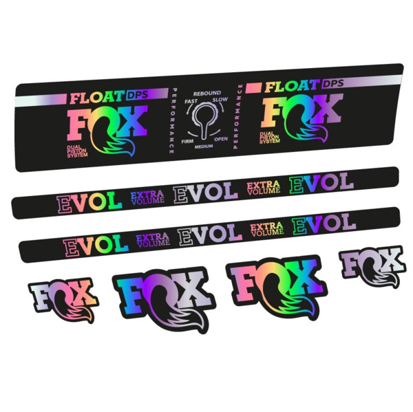 Fox Float DPS Performance Pegatinas en vinilo adhesivo Amortiguador (8)