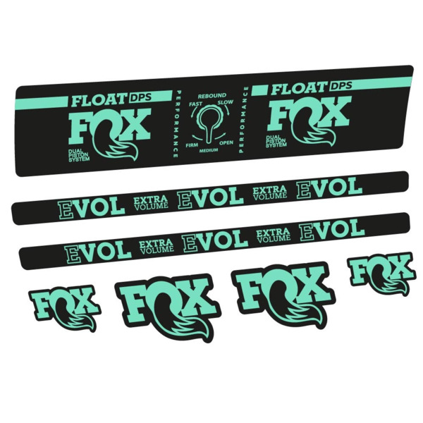 Fox Float DPS Performance Pegatinas en vinilo adhesivo Amortiguador (9)