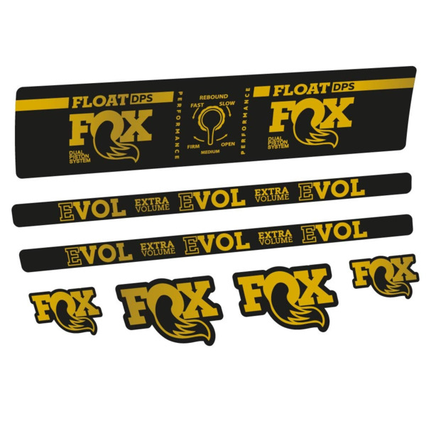 Fox Float DPS Performance Pegatinas en vinilo adhesivo Amortiguador (13)
