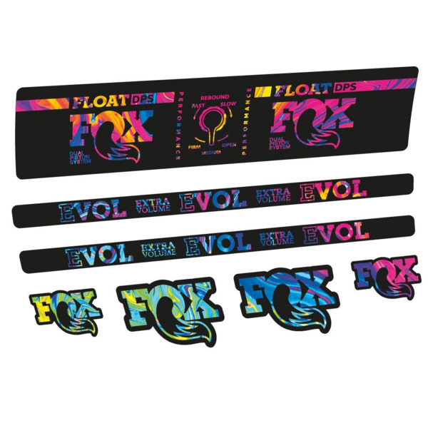 Fox Float DPS Performance Pegatinas en vinilo adhesivo Amortiguador (17)