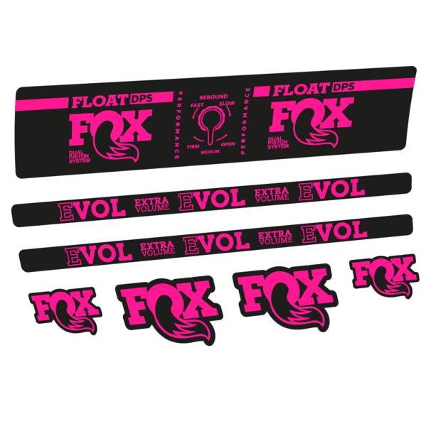 Fox Float DPS Performance Pegatinas en vinilo adhesivo Amortiguador (20)