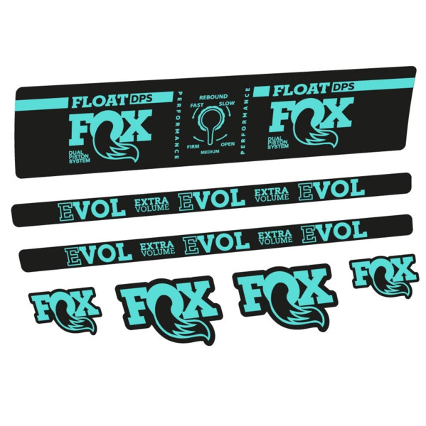 Fox Float DPS Performance Pegatinas en vinilo adhesivo Amortiguador (22)