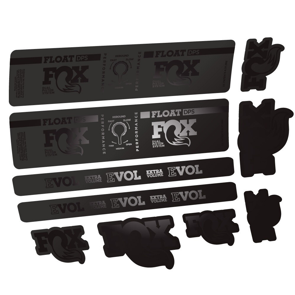 Fox Float DPS Performance Pegatinas en vinilo adhesivo Amortiguador (12)