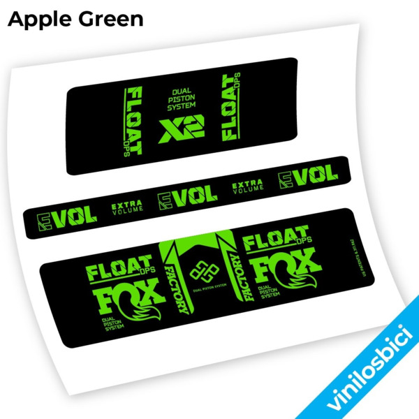 Fox Float DPS X2 2021 Pegatinas en vinilo adhesivo amortiguador (1)