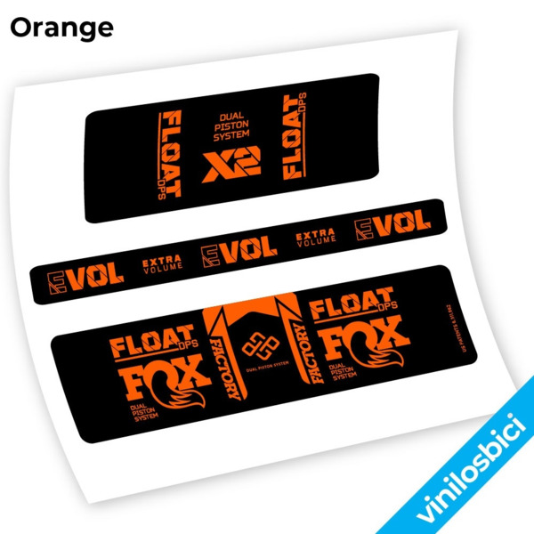 Fox Float DPS X2 2021 Pegatinas en vinilo adhesivo amortiguador (17)