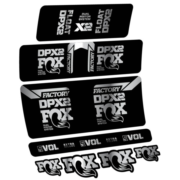 Fox Float DPX2 2021 Pegatinas en vinilo adhesivo Amortiguador (16)
