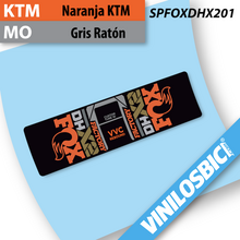 Fox Float DHX2 2021 pegatinas vinilo adhesivo amortiguador shox decals