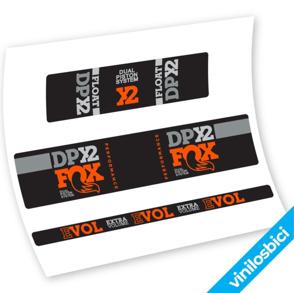 Fox Float DPX2 Performance 2019 Pegatinas en vinilo adhesivo Amortiguador (5)