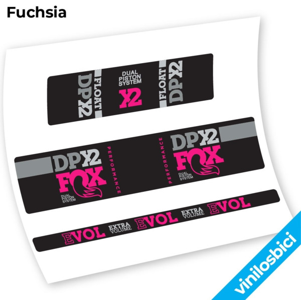 Fox Float DPX2 Performance 2019 Pegatinas en vinilo adhesivo Amortiguador (8)