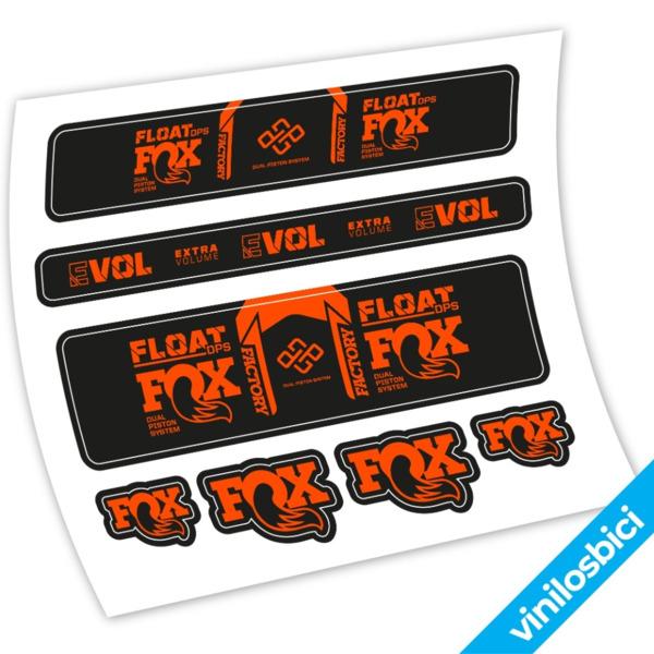 Fox Float Factory DPS 2022 Pegatinas en vinilo adhesivo Amortiguador (11)