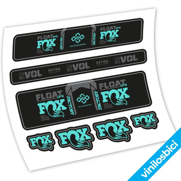 Fox Float Factory DPS 2022 Pegatinas en vinilo adhesivo Amortiguador (23)