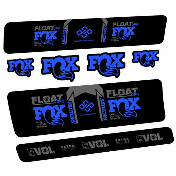 Fox Float Factory DPS Pegatinas en vinilo adhesivo Amortiguador (5)