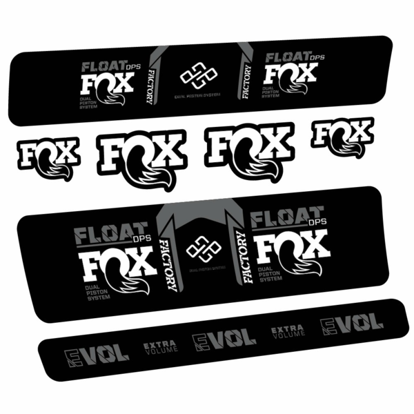 Fox Float Factory DPS Pegatinas en vinilo adhesivo Amortiguador (6)