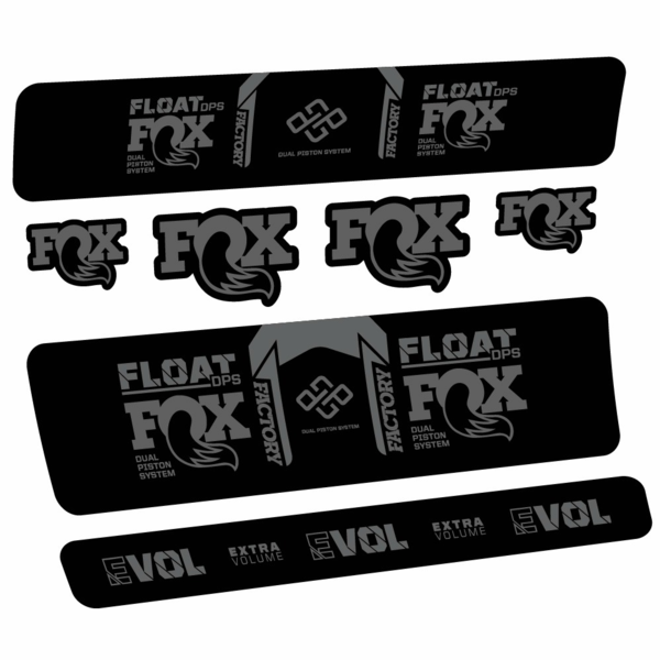Fox Float Factory DPS Pegatinas en vinilo adhesivo Amortiguador (7)