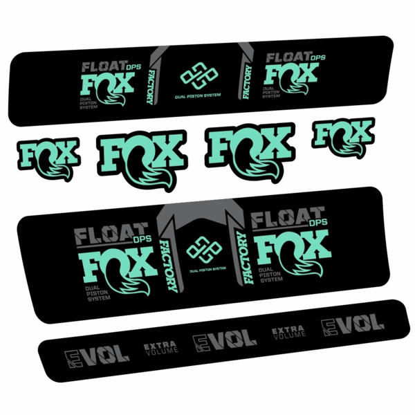 Fox Float Factory DPS Pegatinas en vinilo adhesivo Amortiguador (9)