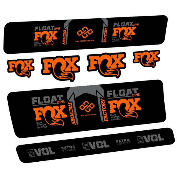 Fox Float Factory DPS Pegatinas en vinilo adhesivo Amortiguador (11)