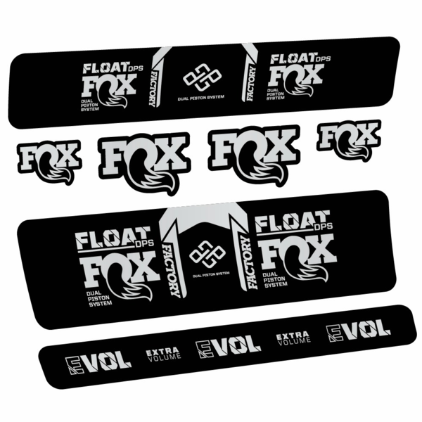 Fox Float Factory DPS Pegatinas en vinilo adhesivo Amortiguador (15)